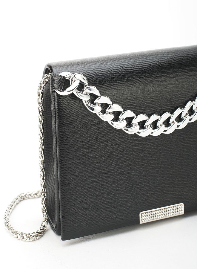 Lino Perros Black Clutch - Image 4